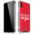 NHL Detroit Red Wings Lineup iPhone XS Max Clear Case